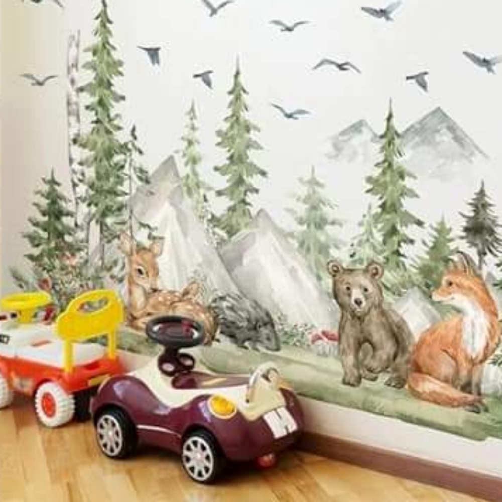 Woodland decal